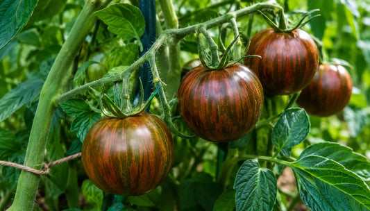 Chocolate Stripes Tomatoes heirloom