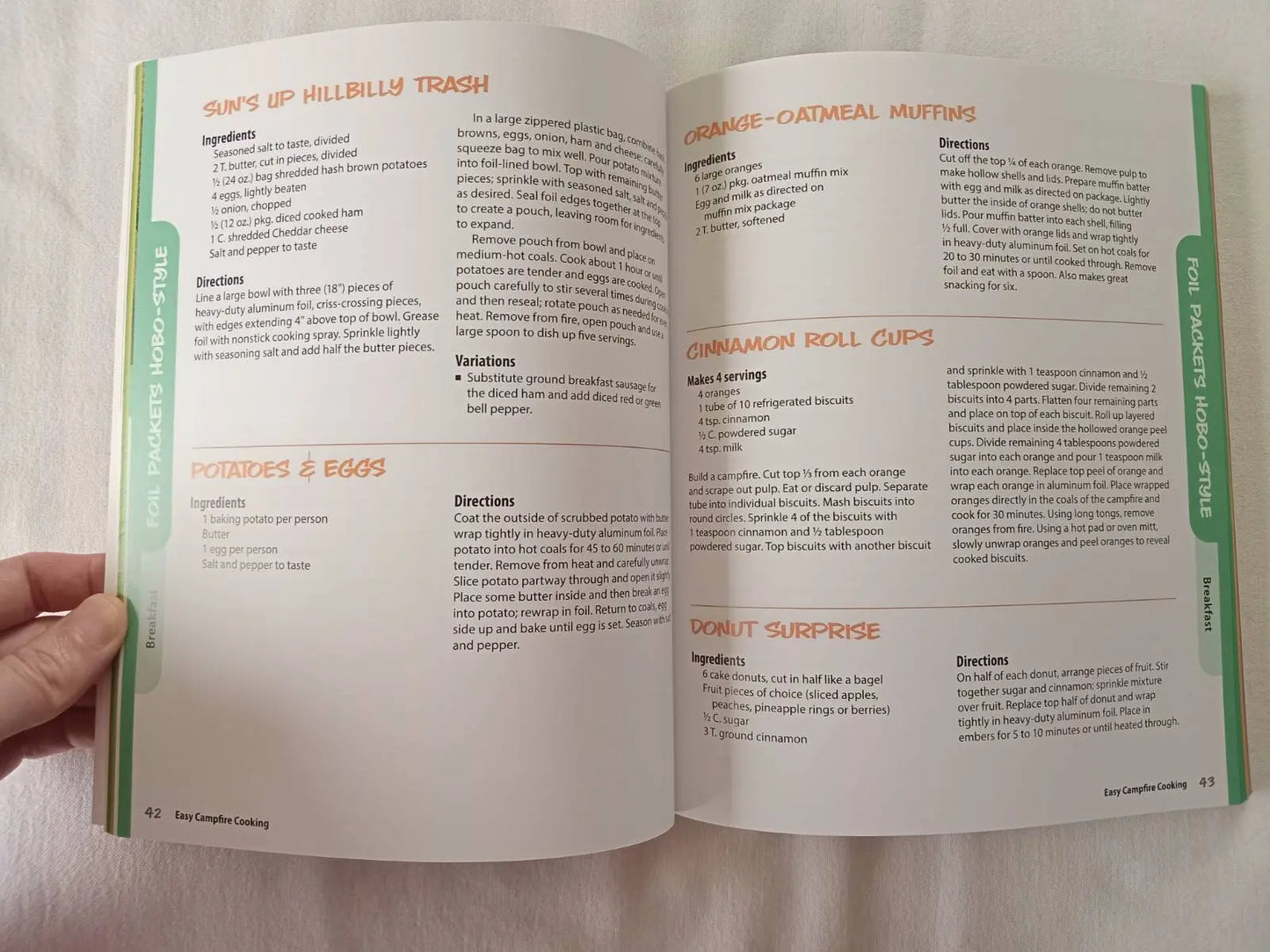 Book: Easy Campfire Cooking Expanded 2nd Edition – 250+ Camping Recipes for the Whole Family Botanical Love