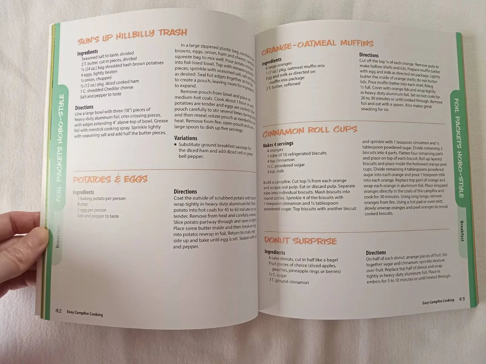 Book: Easy Campfire Cooking Expanded 2nd Edition – 250+ Camping Recipes for the Whole Family Botanical Love